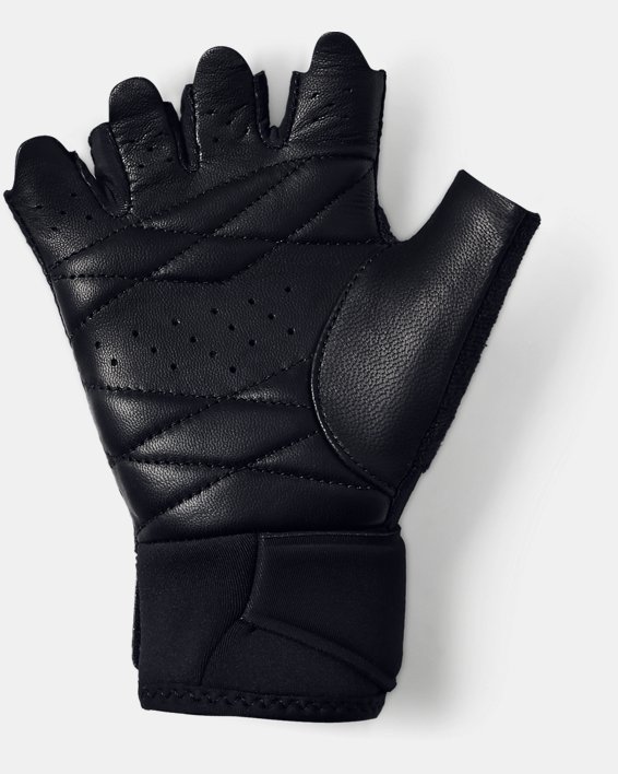 Women's UA Medium Training Gloves, Black, pdpMainDesktop image number 1
